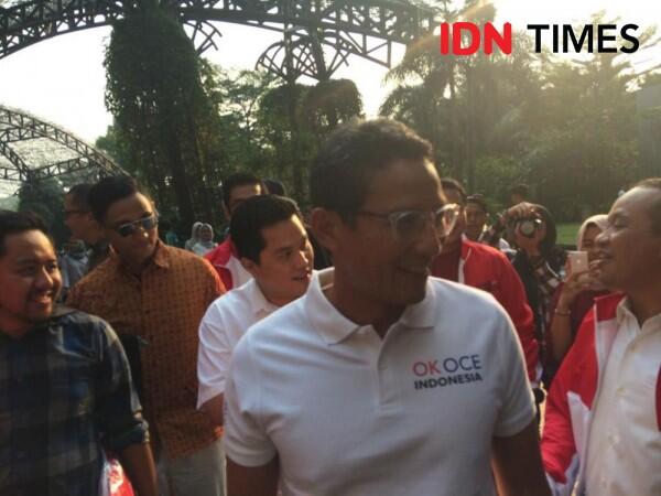 Prabowo Hadir di Kongres PDIP, Begini Respons Sandiaga