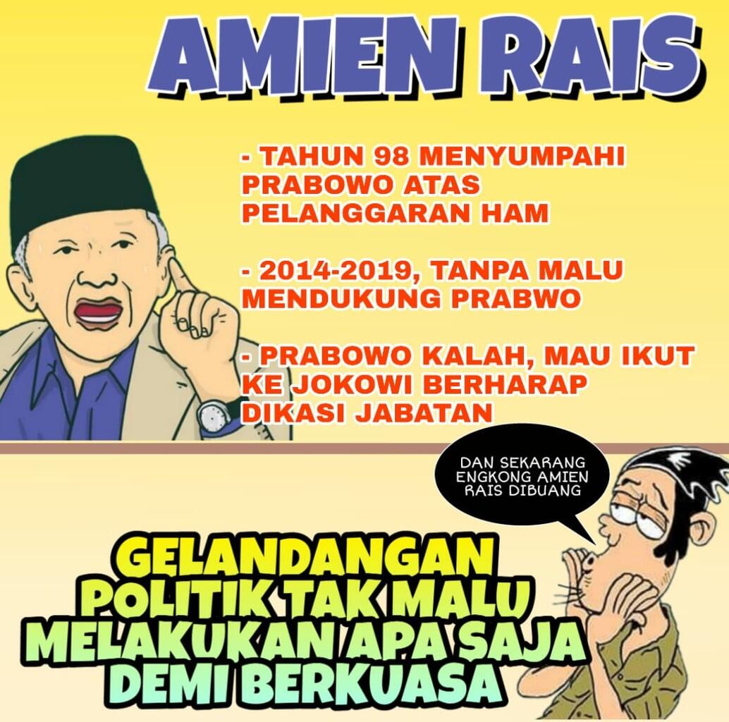 Nasib Amien Rais pasca Pilpres 2019, Dari People Power menuju Powerless