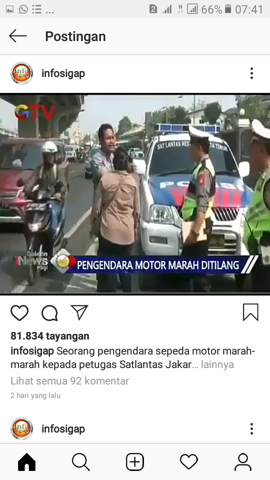 Viral Seorang Ibu Tampar Suami karena Marah-marah Saat Ditilang, Akhirnya Tragis!