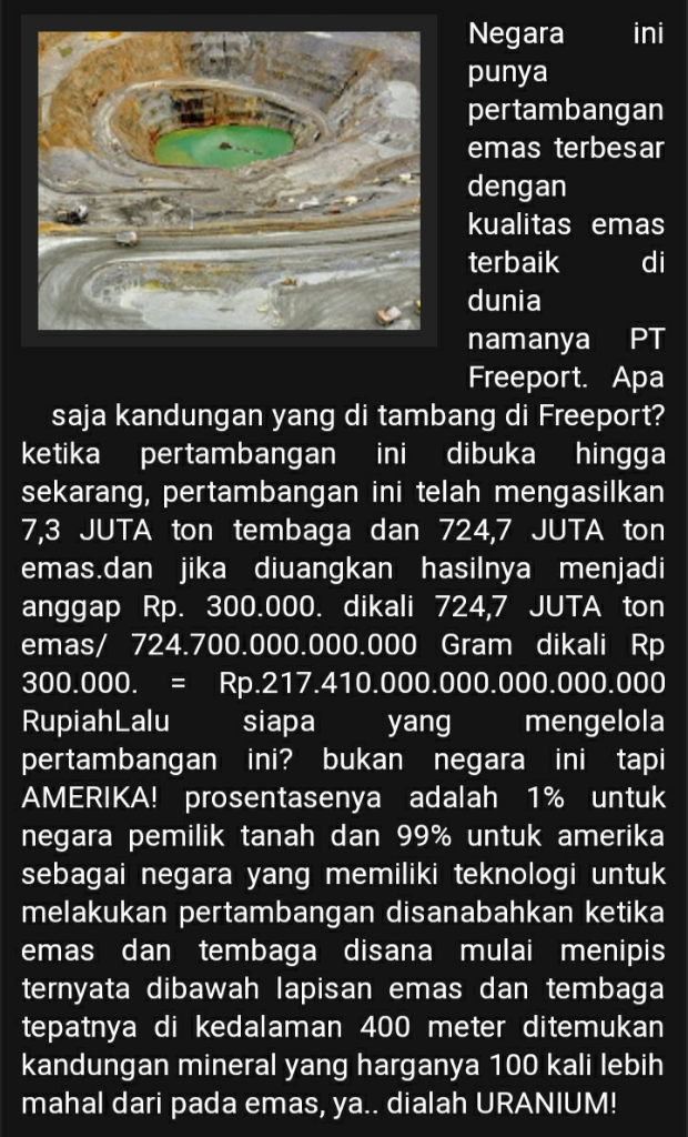 Indonesiaku Adalah Kekayaan Yang Tidak Ternilai Pribumi