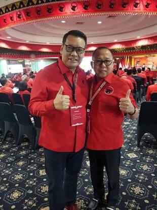 Agus Ambo Djiwa Hadiri Kongres V PDI Perjuangan Di Bali