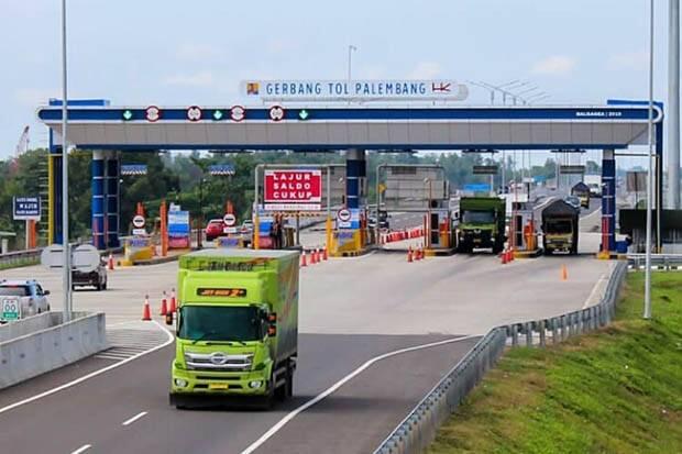 Kebakaran Lahan Tidak Pengaruhi Jumlah Kendaraan di Tol Palindra