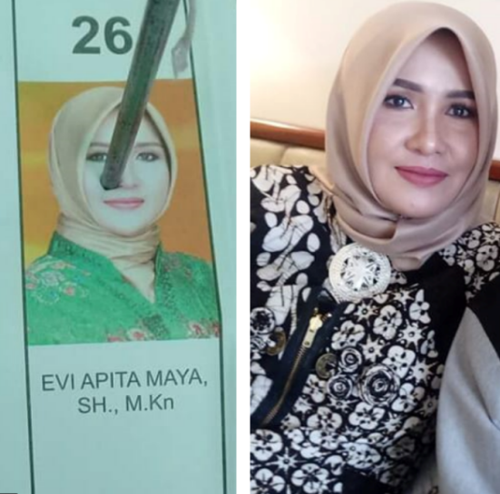 MK Tolak Gugatan Foto Caleg Cantik, Evi Apita Maya Tak Terbukti Manipulasi