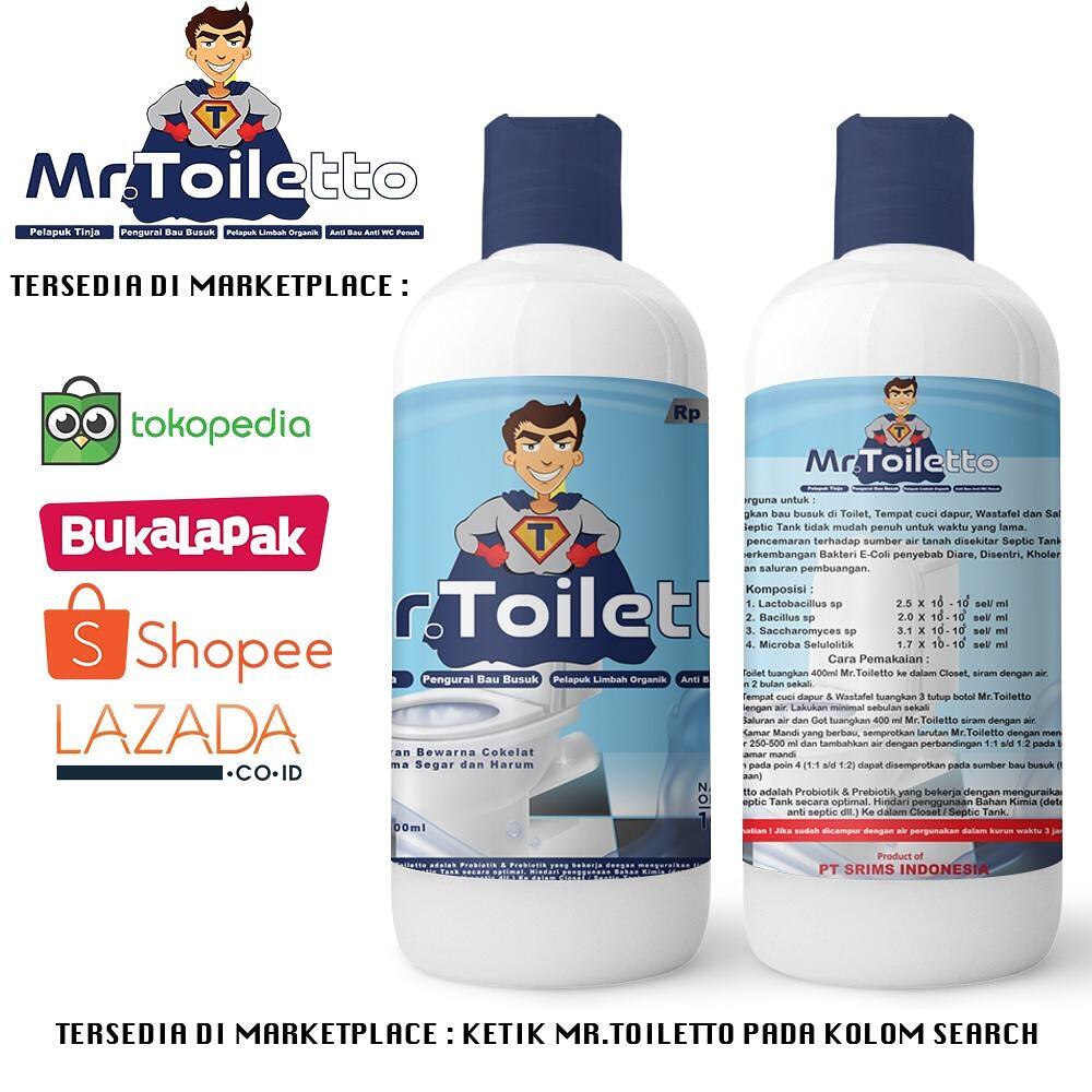 Reseller Dropshipper Alat Rumah Tangga Pembersih Pengurai Septic Tank Mr.Toiletto
