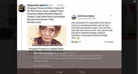 Sempat Sebar Hoaks Mbah Moen, Jejak Digital Hidayat Nur Wahid Viral