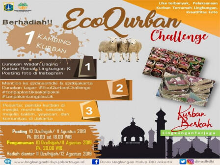 Yuk Ikutan Eco Qurban Challenge Berhadiah Satu Ekor Kambing