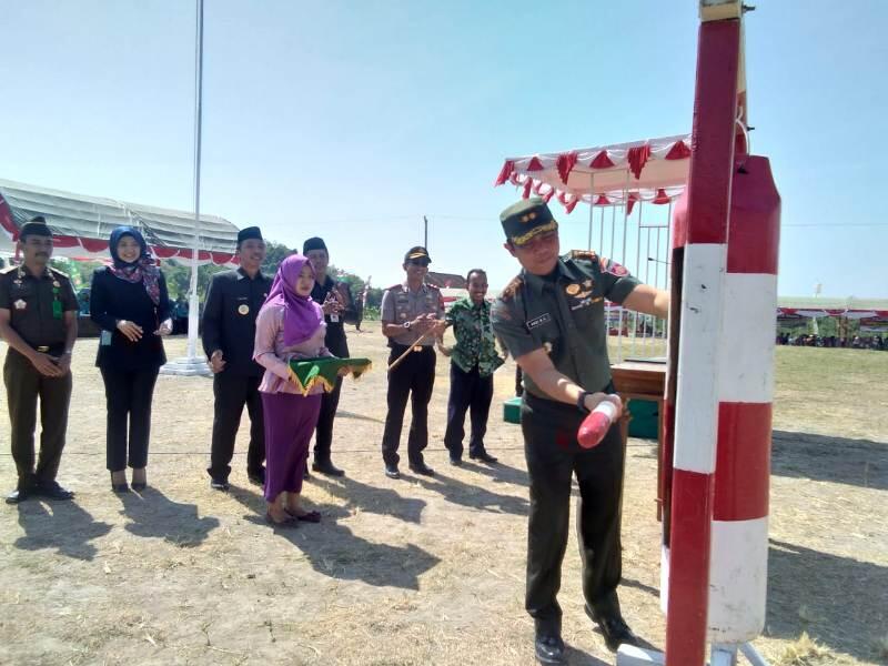 Dandim Saat Tutup TMMD, Semoga Dapat meringankan Beban Warga