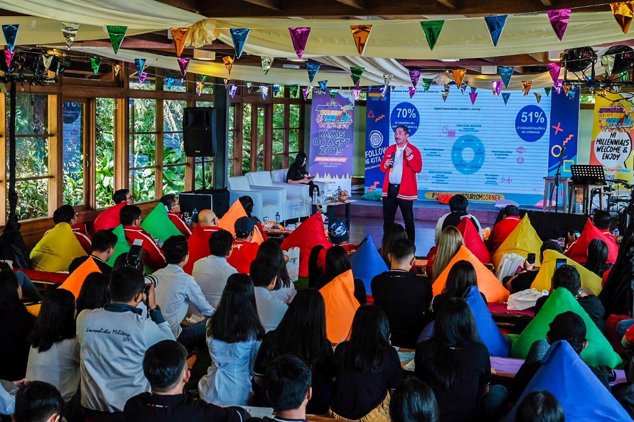 Tak Sekadar Melancong, Kaum Mileniah Diharap Promosikan Pariwisata