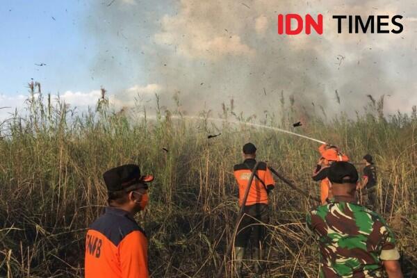 Punya Mantan Pejabat, Kebakaran Lahan di Ogan Ilir Diduga Disengaja