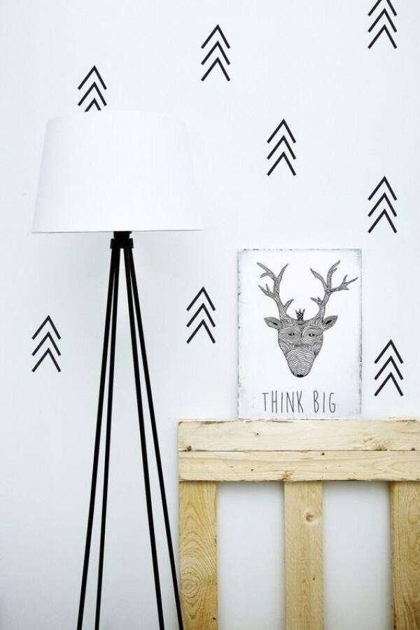 Cuma Modal Selotip Hitam, Ini 10 DIY Wall Sticker untuk Kamar Kosmu!