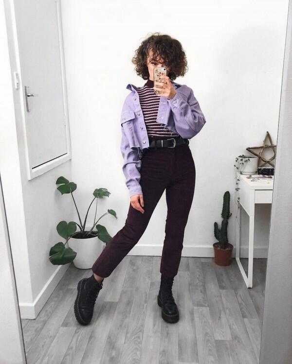 10 Inspirasi Outfit Grunge ala Sophie Seddon, Kekinian Banget!