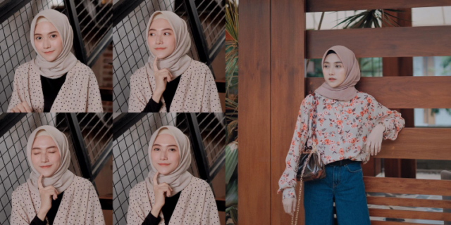 Fashion Hijab Wanita Style Kekinian Terbaru