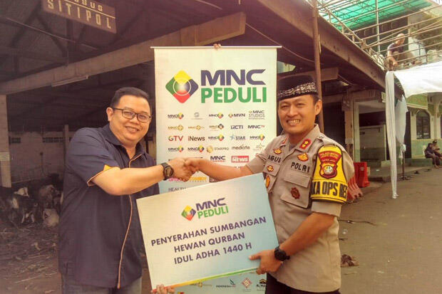 Polres Jaksel Siap Salurkan Hewan Kurban dari MNC Peduli ke Masjid dan Ponpes