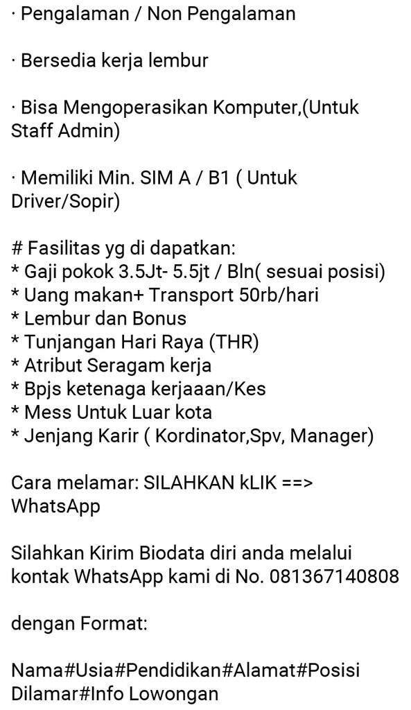 PENIPUAN MODUS LOWONGAN KERJA