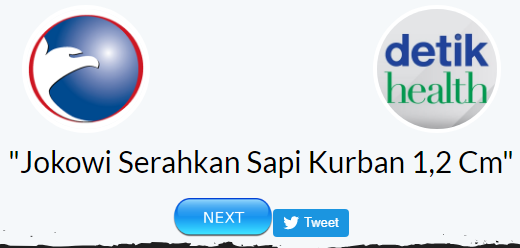 Screenshot Tweetmashup terlucu spesial hari raya qurban