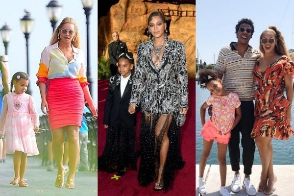 10 Style Ibu-Anak ala Beyonce dan Blue Ivy, Modis dalam Berbagai Gaya