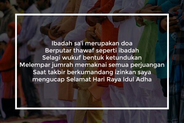 Bingung Kirim Ucapan Selamat Iduladha? Sontek yang Ini Saja
