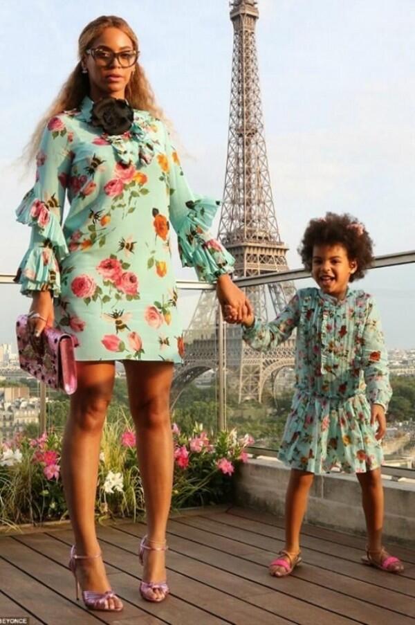 10 Style Ibu-Anak ala Beyonce dan Blue Ivy, Modis dalam Berbagai Gaya