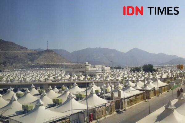 Jelang Wukuf di Arafah, Menag Lukman Cek Persiapan Jemaah Haji RI