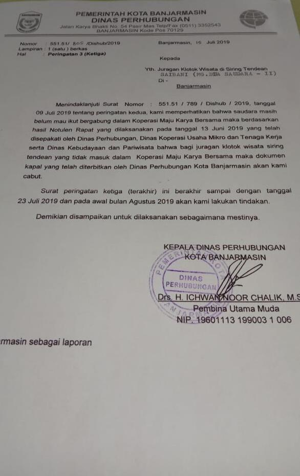 Ibnu Sina Di Anggap Ingkar Janji Pada Koperasi Maju Karya Bersama Banjarmasin