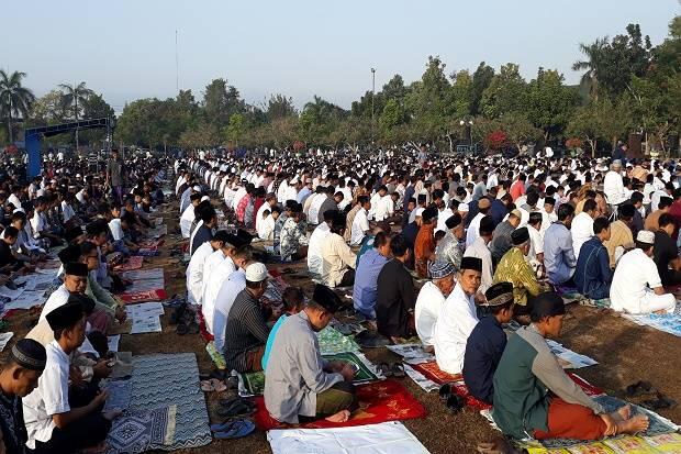 Salat Idul Adha di Alun-alun Wates, Khatib Ajak Jaga Persatuan Bangsa