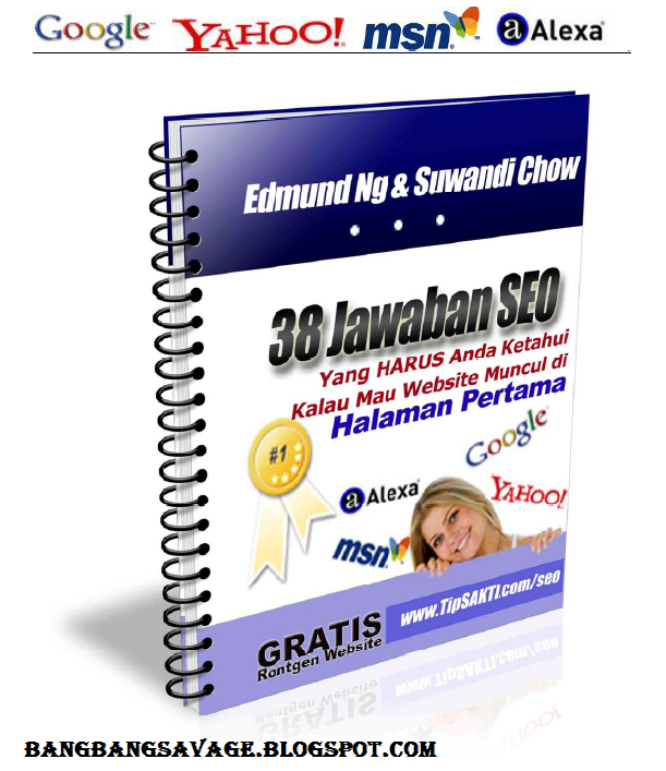 download gratis (PDF) ebook 38 kunci rahasia SEO
