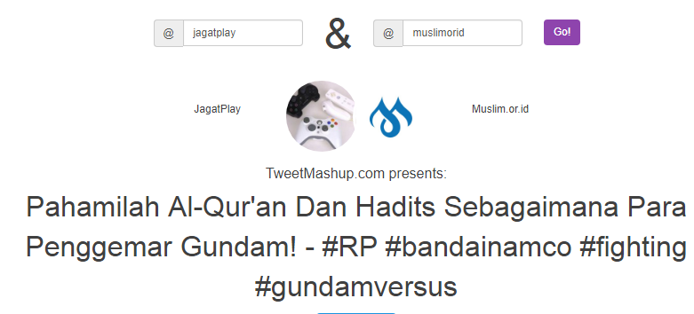 Screenshot Tweetmashup terlucu spesial hari raya qurban
