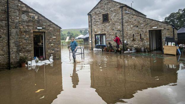 Pemerintah Inggris Memberi Dana untuk Korban Banjir Yorkshire Dales