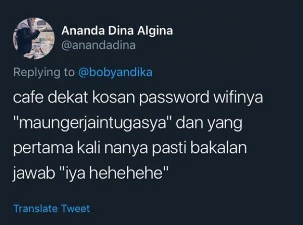 10 Cerita Netizen Soal Password Wi-Fi Paling Kocak, Apa Versi Kamu?