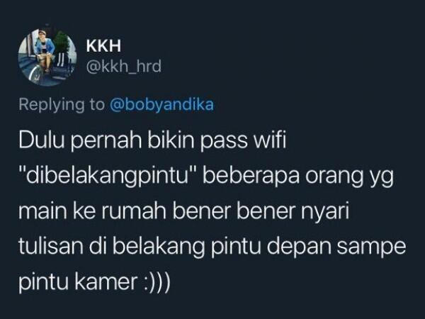 10 Cerita Netizen Soal Password Wi-Fi Paling Kocak, Apa Versi Kamu?
