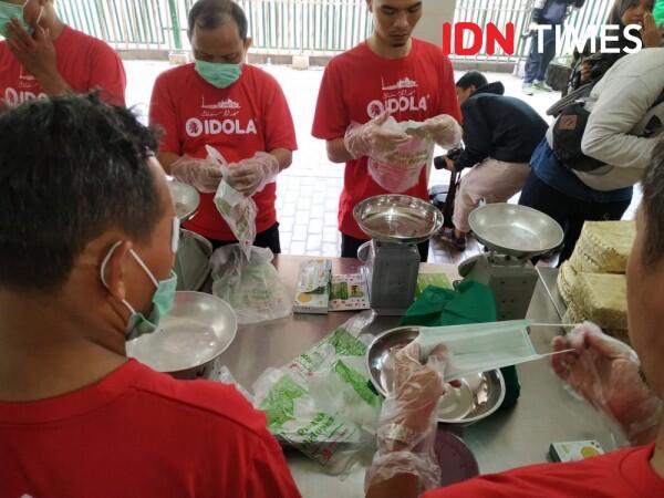 Masjid Istiqlal Siapkan 5.000 Besek untuk Kemas Daging Kurban