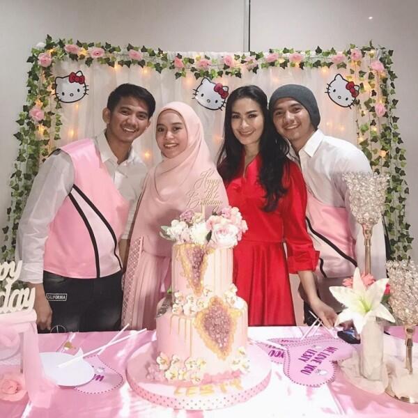10 Momen Ultah ke-20 Lesty Kejora, Dapat Kejutan Romantis dari Pacar