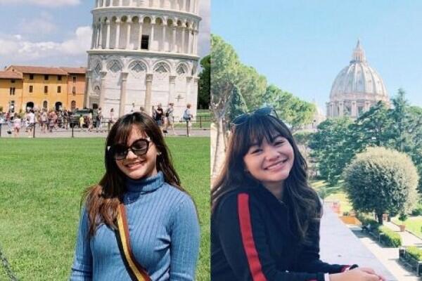 Rayakan Ultah ke-18, 10 Potret Cetar Amel Carla Liburan Keliling Eropa