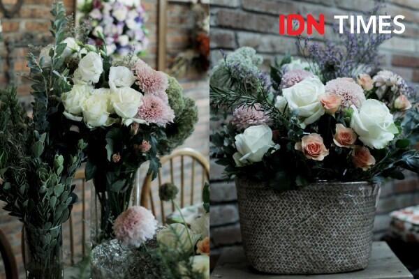DIY Table Flower yang Bisa Jadi Ide Hiasan di Rumah, Mudah Lho