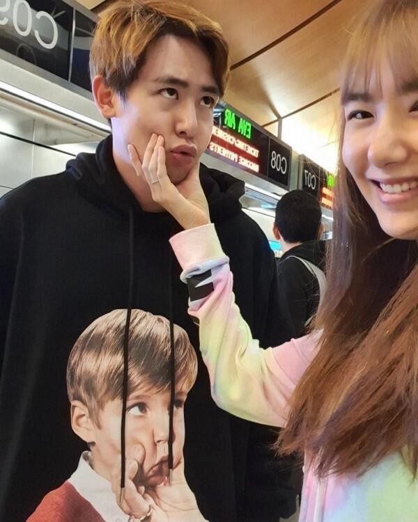 Punya Adik Anggun, Intip 9 Potret Kedekatan Nichkhun 2PM dan Cherren