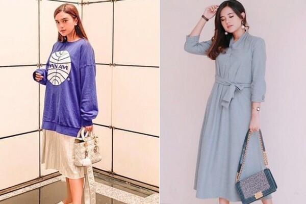 9 Inspirasi Busana dengan Dress Cantik Audi Marissa, Bak Gadis Korea!