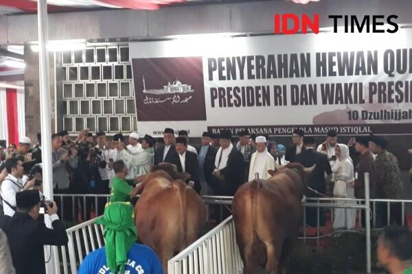 Iduladha 2019, Pengelola Masjid Istiqlal Sembelih 43 Hewan Kurban