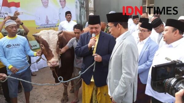 Airlangga Hartarto Hingga ARB Salat Iduladha di DPP Golkar