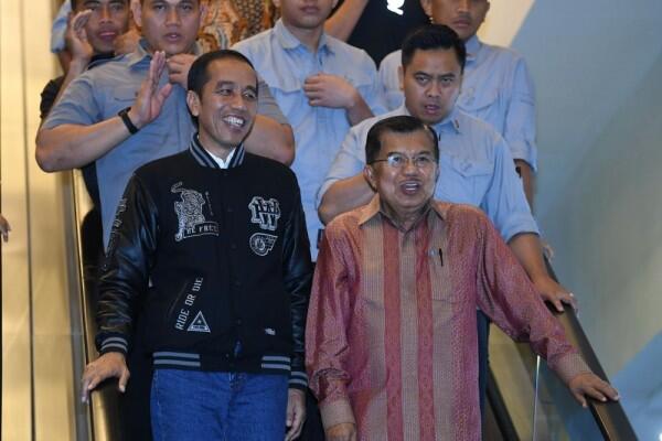 Jokowi Kurban Sapi Limosin 1,7 Ton di Masjid Istiqlal