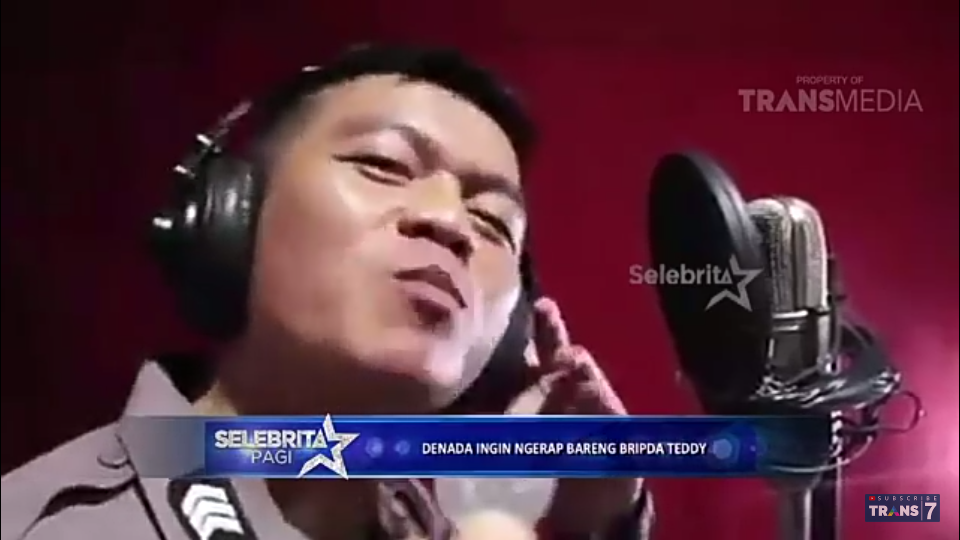 Viral Video Bripda Teddy Nyanyi dan Nge-Rap Lagu Tahu Bulat, Bikin Ngakak Gan!
