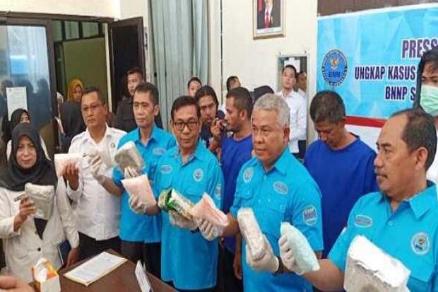 Bekuk Pengedar Narkoba Lintas Negara, BNN Sita 23 Kg Sabu dan 7.741 Pil Ekstasi