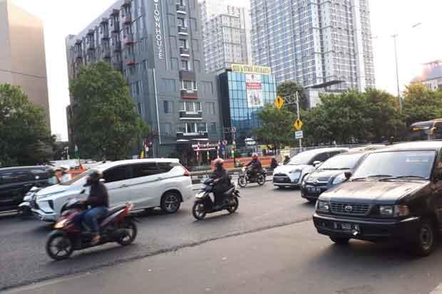 Uji Coba Ganjil Genap, Lalin Kramat Raya Menuju Salemba Ramai Lancar