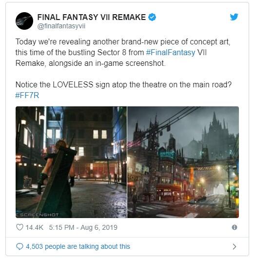 Final Fantasy VII Remake Tampil Kembali di Gamescom