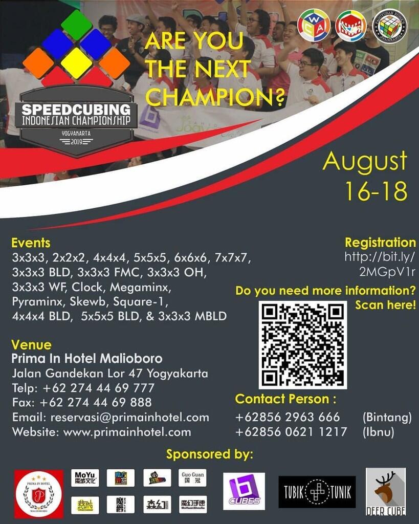 Siap-Siap, Kejuaraan Indonesian Championship 2019 Siap Digelar di Yogyakarta!