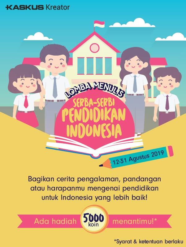 Agan Bagiin Pendapat Mengenai Pendidikan Indonesia, Mimin Bagiin Koin Bonusnya