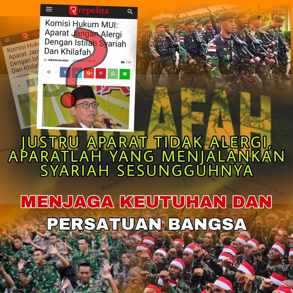 Tak Perlu Khilafah dan Syariah, Pancasila dan NKRI sudah Islami