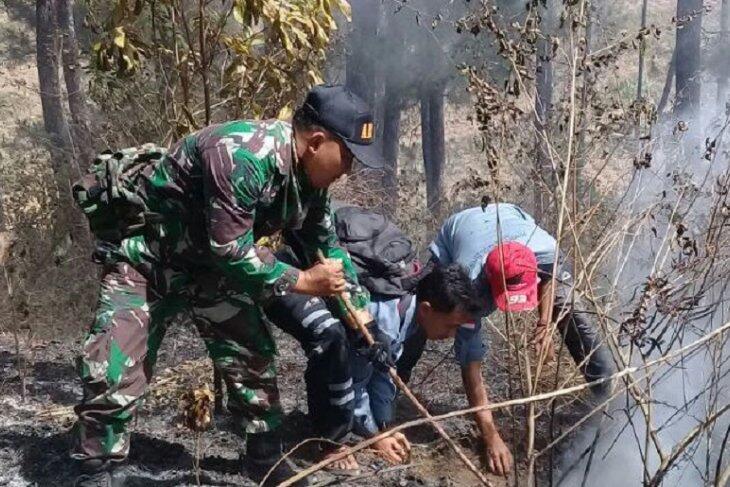 Karhutla di Lereng Sumbing Berhasil Dipadamkan