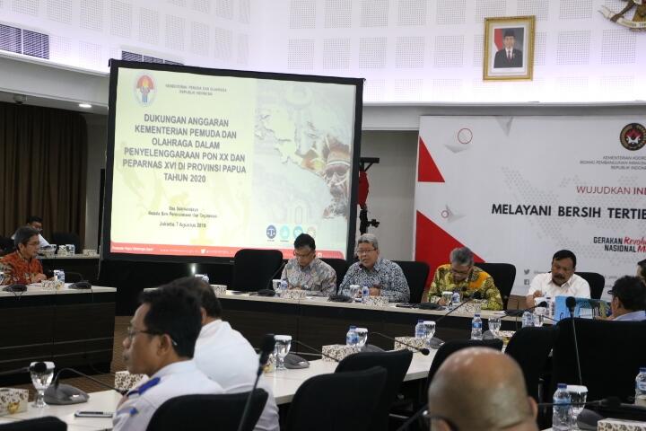 Wujud Hajat Nasional, Penyelenggaraan PON-PEPARNAS Papua 2020 Didukung Penuh