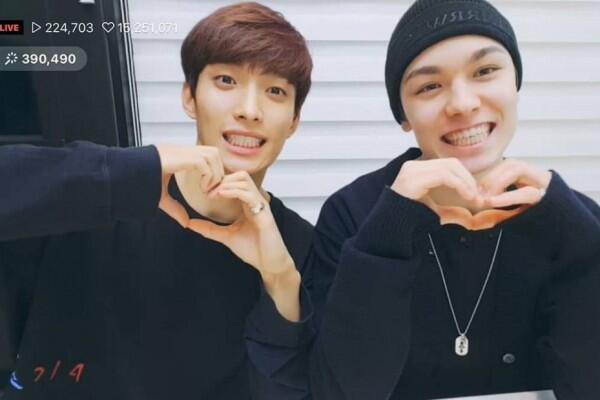 Bagai Adik Kakak, Ini 10 Potret Lengketnya Vernon dan DK Seventeen