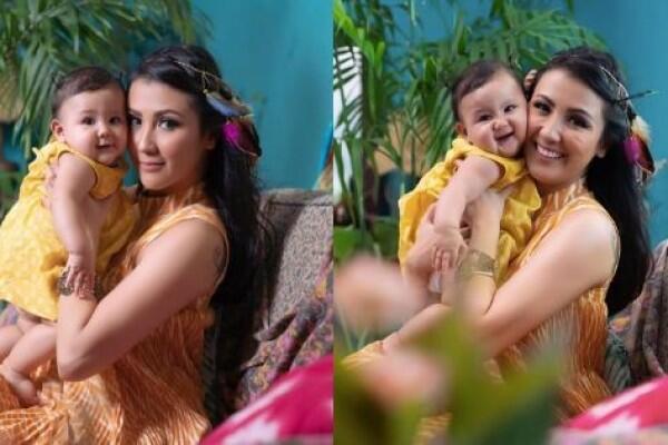 Like Mother Like Daughter, 10 Kekompakan Pemotretan Sharena & Baby Sea